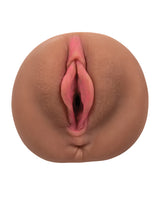 Stroke It Dual Entry Pussy and Ass - Chocolate