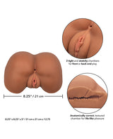 Stroke It Life-Size Masturbator - Ass - Chocolate