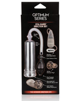 Optimum Series Sta-Hard Erecotor Set Penis Pump - Clear