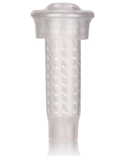 Optimum Series Stroker Pump Sleeve Masturbator - Mouth - Clear