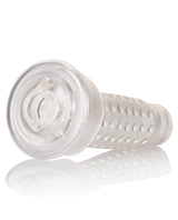 Optimum Series Stroker Pump Sleeve Masturbator - Pussy - Clear