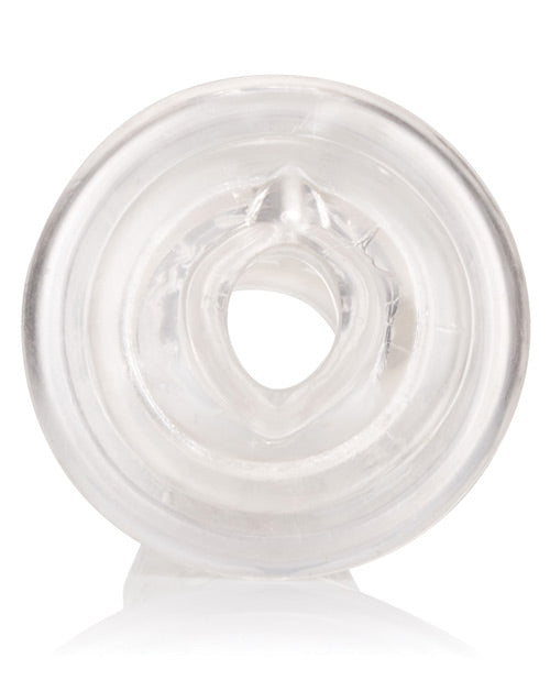 Optimum Series Stroker Pump Sleeve Masturbator - Pussy - Clear