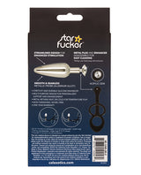 Star Fucker Slim Plug Silicone Dual Enhancer - Black