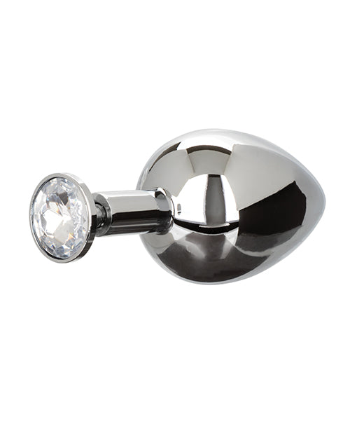 Star Fucker XL Teardrop Plug Silicone Dual Enhancer - Black