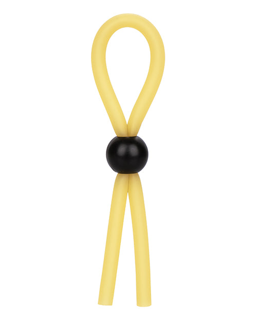 The Lasso Adjustable Cock Tie - Vanilla