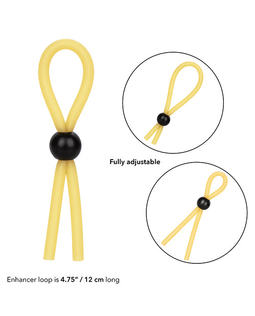 The Lasso Adjustable Cock Tie - Vanilla