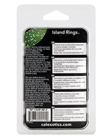 Island Rings Cock Rings (3 piece set) - Clear