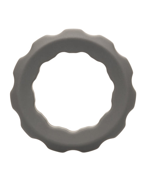 Alpha Liquid Silicone Erect Ring - Grey