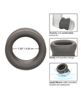 Alpha Liquid Silicone Scrotum Ring - Gray