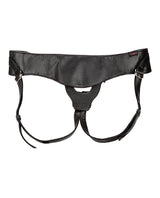 Her Royal Harness The Queen Adjustable Harness - Black