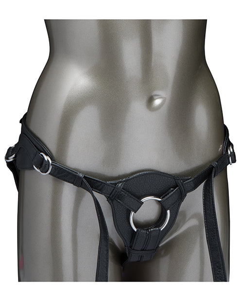 Her Royal Harness The Queen Adjustable Harness - Black