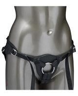Her Royal Harness The Queen Adjustable Harness - Black