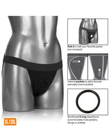 Packer Gear Jock Strap Harness - XL/2XL - Black
