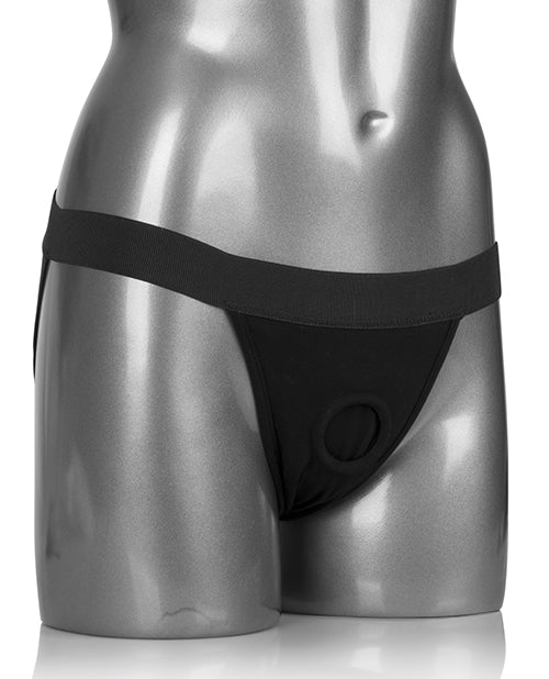 Packer Gear Jock Strap Harness - 2XLarge/3XLarge - Black