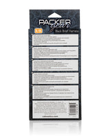 Packer Gear Brief Harness - XL/2XL - Black