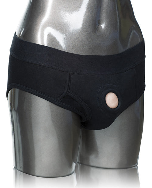 Packer Gear Brief Harness - 2XL/3XL - Black