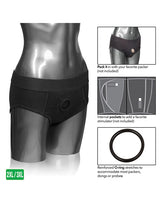 Packer Gear Brief Harness - 2XL/3XL - Black