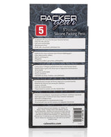 Packer Gear Silicone Packing Penis 5in - Chocolate