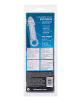 Ultimate Stud Penis Extender with Scrotum Support - Clear