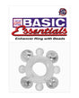 Basic Essentials Enhancer Ring w/Beads - Clear