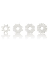 Basic Essentials Rings - Clear Set of 4