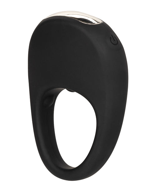 Couples`s Enhancers Silicone Rechargeable Pleasure Ring - Black