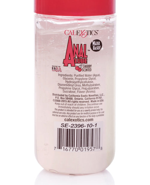 Anal Lube Cherry Scented Water Based 6oz