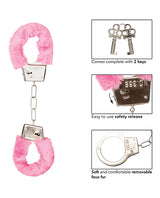 Playful Furry Cuffs - Pink