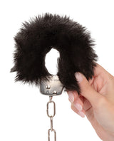 Ultra Fluffy Furry Cuffs - Black