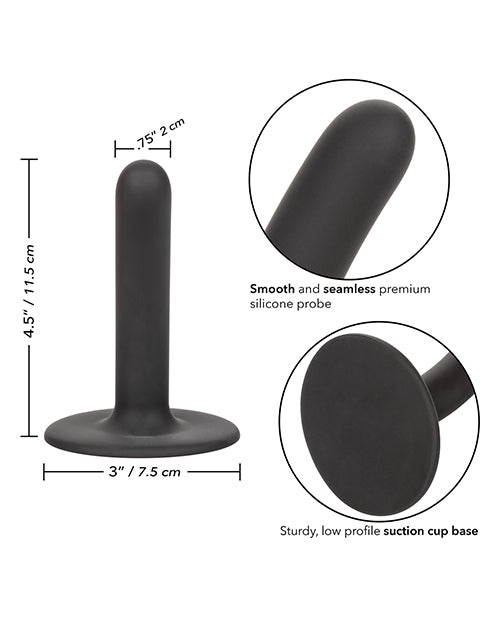 Boundless Silicone Slim Probe 4.5in - Black