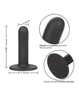 Boundless Silicone Smooth Probe 4.75in - Black