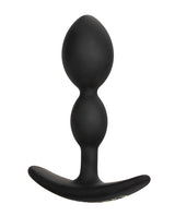 Boundless 2X Teardrop Silicone Anal Plug - Black