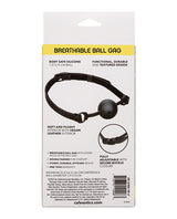 Boundless Breathable Ball Gag - Black