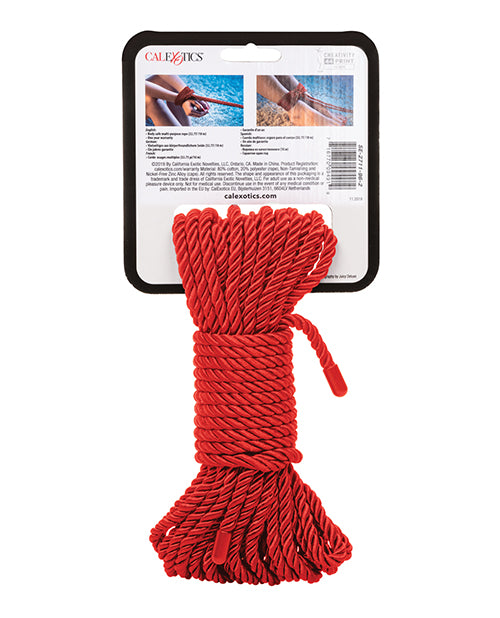 Scandal BDSM Rope 32.75ft/10m - Red