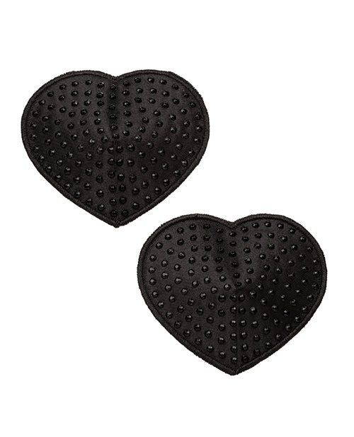 Radiance Heart Pasties - Black