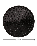 Radiance Round Pasties - Black