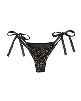 Radiance Side-Tie Panties - Black