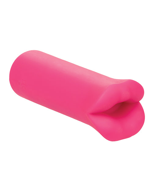 Kyst Lips Rechargeable Silicone Bullet Vibrator - Pink