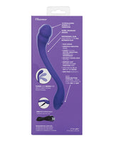 Pretty Little Wands Charmer Rechargeable Silicone Vibrator - Purple