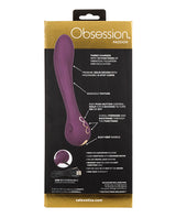 Obsession Passion Rechargeable Silicone Vibrator - Purple