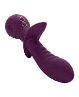 Obsession Lover Rechargeable Silicone Dual Vibrator - Purple