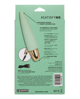 Slay #SatisfyMe Rechargeable Silicone Bullet Vibrator - Green