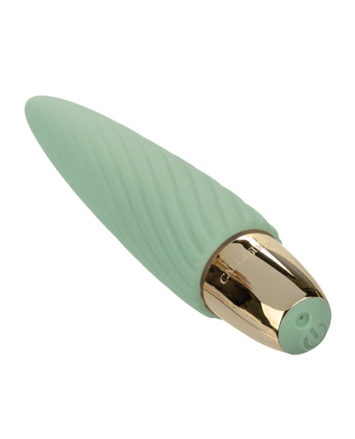 Slay #SatisfyMe Rechargeable Silicone Bullet Vibrator - Green