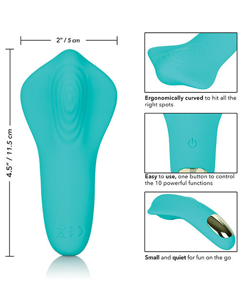 Slay Pleaser Silicone rechargeable Massager - Green