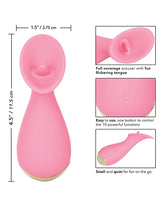 Slay #TickleMe Rechargeable Silicone Petite Vibrator - Pink