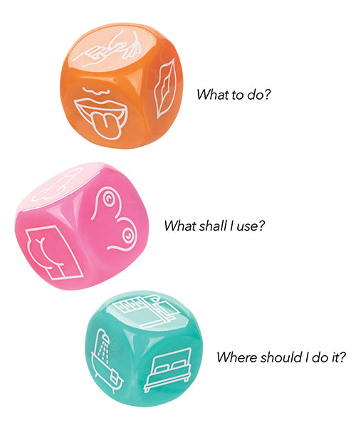 Naughty Bits Roll with It Icon-Based Sex Dice Game