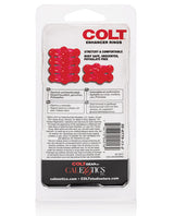 COLT Enhancer Rings Cock Rings - Red