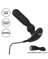 Colt Rechargeable Anal-T Silicone Probe - Black