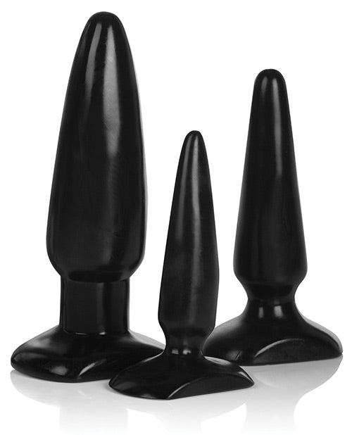 COLT Anal Trainer Kit Butt Plug - Black