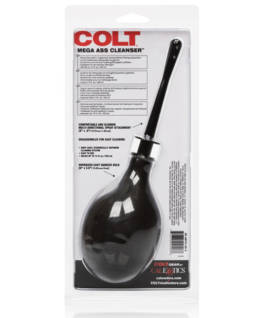 COLT Mega Ass Cleanser Anal Douche - Black